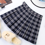 Short Skirt New Korean Plaid Skirt
