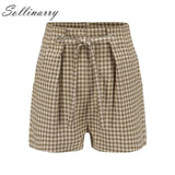 Casual Summer Shorts Women Fashion High Waist Shorts
