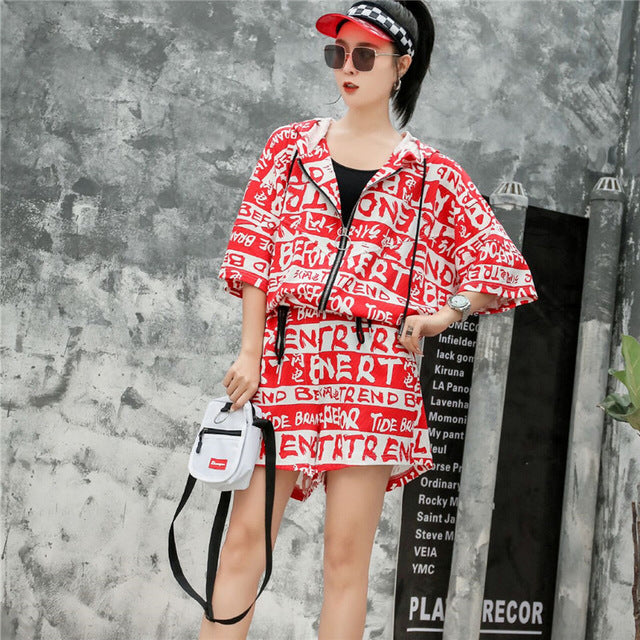 Summer women's casual pants 2019 summer new  print loose jumpsuit women